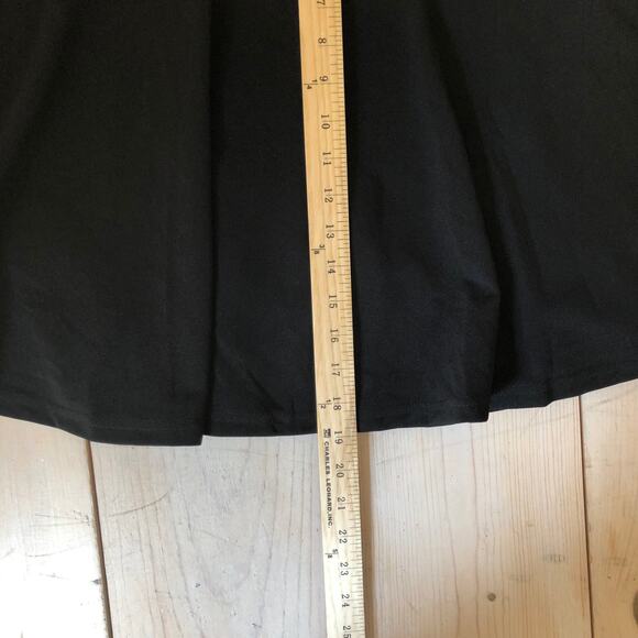 Hanna Nikole NWT Women's Black Skort Stretch Activewear Size 18W - Picture 7 of 9